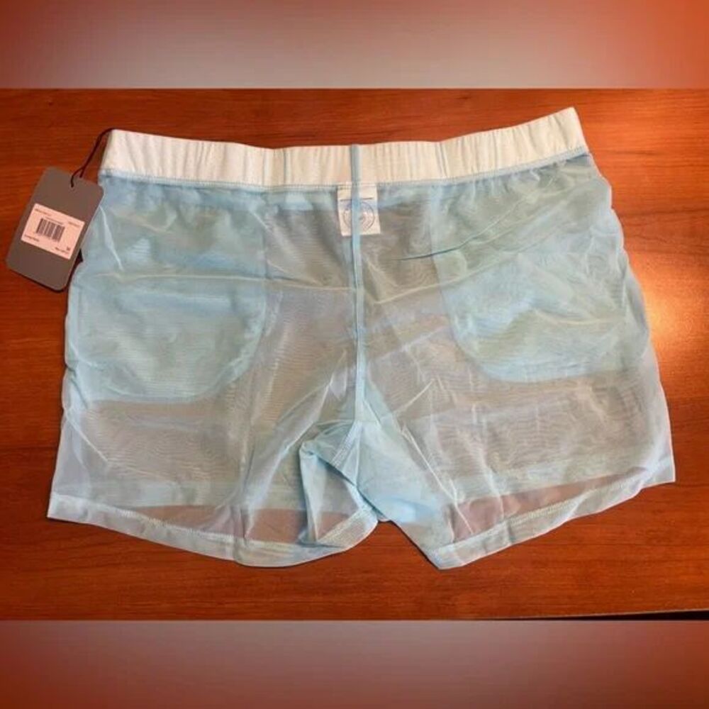 Mens L'Homme Invisible Paris Lounge Shorts in Aqua or Caprera - Sm or Med NWT - Picture 14 of 15